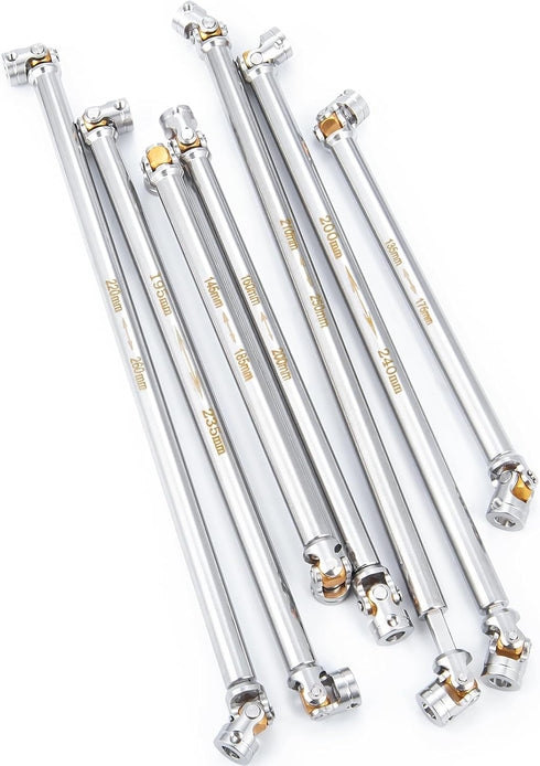 RC-Hub Metal Drive Shaft for 1:14 Tamiya Trailer Tractor Truck, 45-50/47-57/55-67/60-80mm