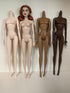 DIY OOAK Doll Bodies for Replacement 12 inch Fashion Doll Body, Supermodel Collector, Articulated Jointed Posable