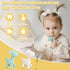 0-6 6-12 2 Pack TYRY.HU Baby Teething Toys for Babies Months,BPA Free Silicone Giraffe Teethers Toys, Soft-Textured