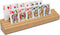 Large Wooden Playing Card Holders Tray, Organizer for Kids Seniors Adults, Premium Solid Beechwood, Best Gifts
