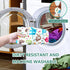 Generic 40x60cm, High Chair Cover, Washable and Easy to Clean, Universals Kids Strollers High Chairs Seat, Mats Feeding