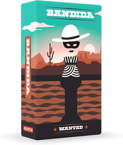 Bandida Card Game - Fun Strategy Game for Family Game Night, Cooperative for Kids & Adults, Ages 6+, 1-4 Players, 15