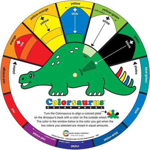 Color Wheel Childrens Colorsaurus by Color Wheel