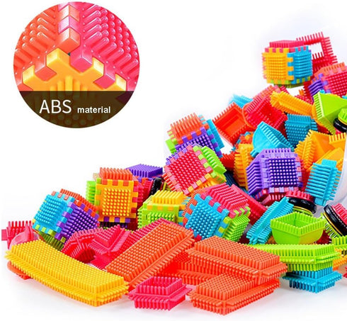 100 Set Teytoy Pcs Bristle Shape Building Blocks Toy for toddlers Kids