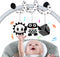 Baby Spiral Hanging Stroller and Car Seat Toys for Babies 0-6 Months, Plush Activity Toys for Bed Bassinet Crib