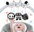 Baby Spiral Hanging Stroller and Car Seat Toys for Babies 0-6 Months, Plush Activity Toys for Bed Bassinet Crib