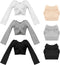 Bencailor 6 Pcs Doll Clothes for 11.8 Inch Doll, Summer Tops, Swimwear, and Winter Coat Doll Outfit