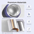 5-Temp Control,12 Portable Bottle Warmer for Travel, Dual Heating Modes for Breastmilk & Water Formula, Milk Warmer On