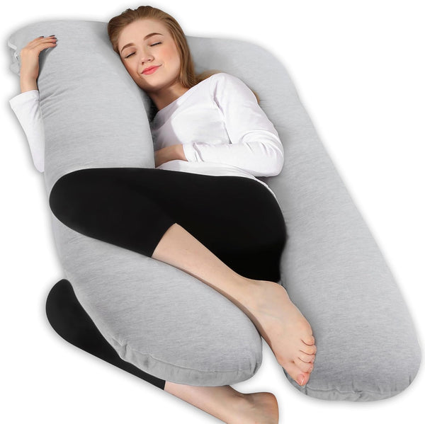 Chilling Home Pregnancy Pillow, 55in Pregnancy Pillows for Sleeping, U Shape Body