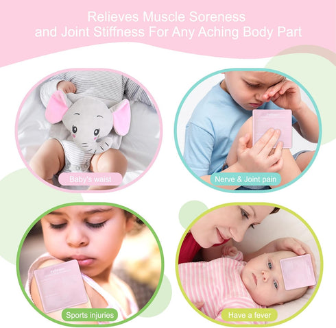 Tummy Upset Pallesen Colic Baby Relief,Gas Relief for Infants,Baby Colic Heated Wrap,Baby Swaddling Belt for Colic