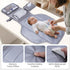 CEICEI Portable Diaper Changing Pad Waterproof Travel Baby Changing Mat with Large Wet/Dry Pocket & Elastic Wipes