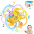 Orzbow Baby Montessori Sensory Teething Toys, Infant Teethers Relief Chew Toys, BPA Free, Yellow, 3-6-12-18 Months