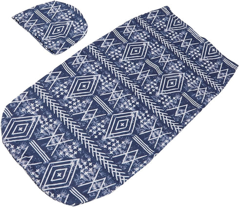 Set Set 0 3 (#3) Soft Elastic Anti Startle Baby Swaddle Blanket Hat Newborn Wrap Baby Hat for to Months Cattle Bag Anti