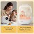 10-in-1 Baby Bottle Warmer, Felizbebe Double Bottle Warmer for Breastmilk or Formula, Accurate Temperature Control
