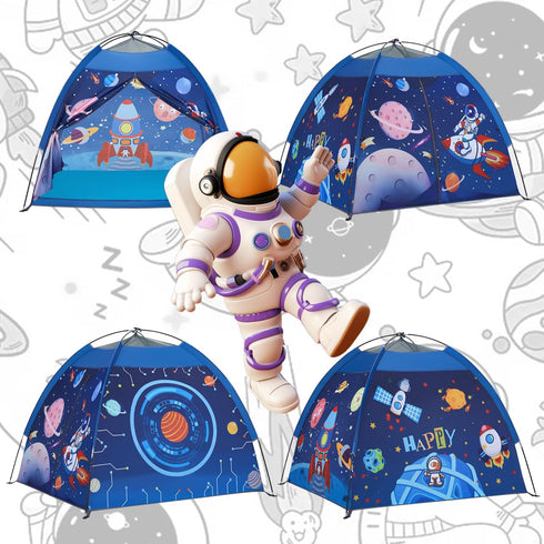 Space World Play Tent Galaxy Dome Playhouse for Kids, 47" x 47" x 43", Perfect Indoor and Outdoor Fun