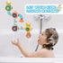 Bath Toys, STEM Baby Bathtub Toy with DIY Pipe Tubes, Cubes,Spoon, Lovely Cute Bathroom Time Spray Waterfall Shower Toy, Great Gifts for Toddlers Boys Girls 3 Years and up