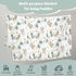 Watercolor Cute Dragon Fairy Tale Baby Blanket for Boy Gift, Cloud Moon Star Dragons Egg, 30 x 40