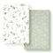 GRSSDER Pack n Play Sheets Fitted 2 Pack, Stretchy Ultra Soft Pack