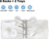 YOTIME Baby Bottle Drying Rack with Drainer, Foldable & Space Saving Drying Rack for Baby Bottles, Nipple