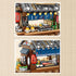 FAFAFA Toys 951 Set, 6-12 Pieces Japan Street View Shop Bricks, MOC Cute Takoyaki Shop Creative Japanese Architecture