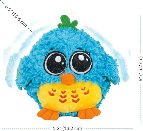 Baby Toys 6 to 12 Months & Up - 'Mr. Blue' Dancing & Singing Bird, Sound & Touch Activated Musical Toy for Infants