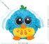 Baby Toys 6 to 12 Months & Up - 'Mr. Blue' Dancing & Singing Bird, Sound & Touch Activated Musical Toy for Infants