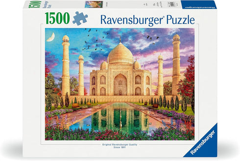 1500 Ravensburger Taj Mahal Piece Jigsaw Puzzle | Captivating Imagery | Anti-Glare Surface | Every Piece Unique