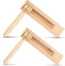 Gadpiparty 2 Pieces Wooden Spinning Ratchet Noise Maker - Traditional Grogger Toy for Parties and Celebrations