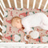 Sheet,52x28IN Pfrewn Christmas Crib Sheets for Boys Girls Gnome Cute Elf Heart Joy Fitted Crib Sheet Fits Standard Crib