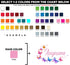 Custom Nursery Room Wall Personalized Girl Name with Butterfly Stickers Wall Decal Cute Decals and Stickers