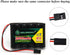 6V 2000mAh NiMH RX Battery Packs with Hitec Connector, Rechargeable for RC Aircrafts