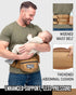 45 lbs), Dinictis Baby Hip Carrier for Dad, Ergonomic Waist Carrier with Hip Seat for Newborn to Toddler (Up