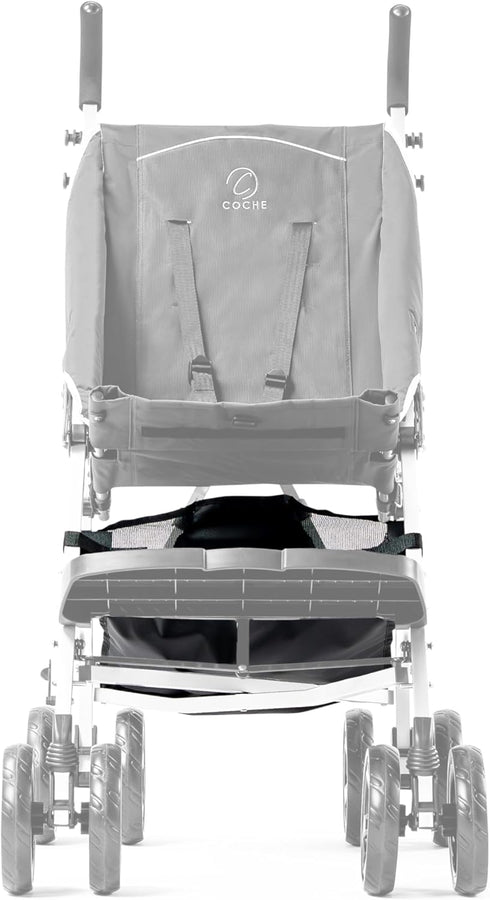 Coche XL Black Storage Basket for Stroller
