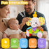 JoySpark Toys 3-6 3 6 9 12 Tummy 0-6 6-12 Baby Toys Months, Musical Stuffed Elephant Toddler Toy for Newborn Infant