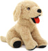 Dog Stuffed Animal, 15 Inch Large Golden Retriever Plush Hugging Pillow, Gift for Birthday, Christmas, Valentine's Day