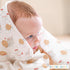 100% 47 47 inches, Stephen Joseph, Muslin Swaddle Blanket for Baby Girls and Boys, Newborn Receiving Blanket
