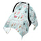 Mazeann Cute Ice Cream Truck Car Seat Cover Baby Breathable Soft Infant Carseat