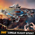 WATUDOU 8-12, 360 Foam Remote Control Airplane Drone for Kids Ages Remote Control Jet with Lights, Flips, Auto Hover
