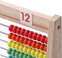 Wooden Abacus for Kids, Math Manipulatives Learning Clock for 5-8 Year Olds, Montessori Educational Math Toys for