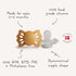 Symmetrical 0-6 FRIGG Lucky SilkySoft Silicone Baby Pacifier | Made in Denmark | BPA-Free (Cream/Blush, Months)