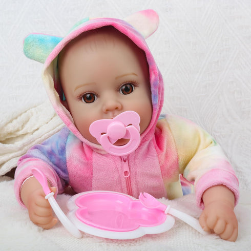 18 inch 3 4 5 6 7 8+ GOAROY Lifelike Baby Dolls Girl, Large Realistic Sweet Soft Body Baby Doll Real Life Baby Dolls