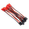 10Pack ShareGoo 10CM 20AWG JST Female Plug to JR Male Servo Receiver Connector Adapter Cable for RC Car