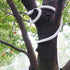 TOYANDONA Realistic Rubber Snake Toy - White Fake Lifelike Educational Prank Prop