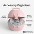 jtrcxgbh 3D S1 S1 E10 E20, Breast Pump Case with Holder Compatible with Eufy, Printed Convertible Pump Parts Organizer