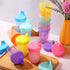24 Pack 6.7 Oz. 1-3, 6 Mifoci Sippy Cups without Stopper for Toddlers Non-Spill Training Cups with Lids for Infant