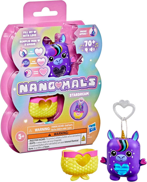 70+ 5+ Nano-MALS Stardream The Unicorn, Electronic Pet Unicorn Toy, Responses, Interactive Fidget Toys for Girls & Boys