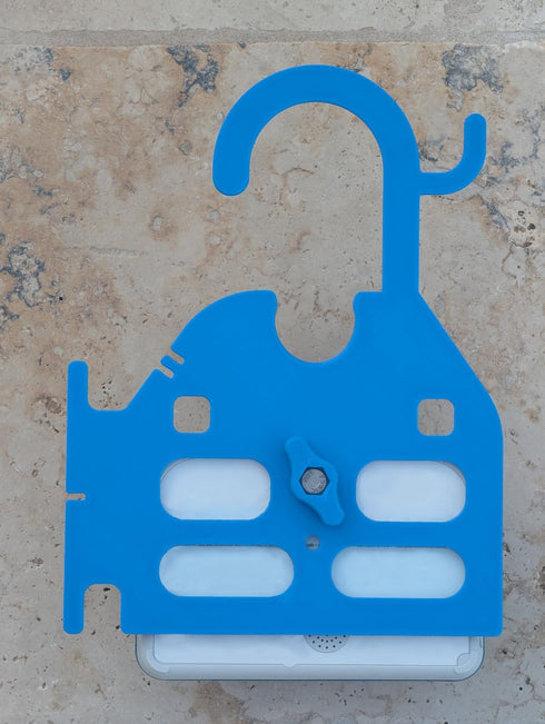 HelperKat Pump Caddy for Infinity Pump (Blue)