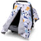 Rquite Baby Car Seat Cover, Carseat Covers Baby Boy, Minky Infant Car