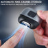 KAZLIE 2-Speed Trimmer Electric Nail Clipper, Rechargeable Automatic for Seniors & Babies with LED Light, Safe