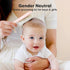 Baby Hair Brush - Soft Goat Bristles, Cradle Cap Brush for Infant, Toddler, Kids (Blush, Oval)